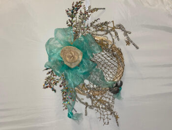 Bowdabra beach themed wreath