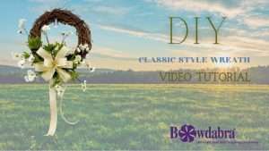 Video – How to make a quick and easy summer style wreath to complete any decor
