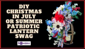 patriotic lantern swag