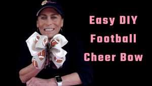 Bowdabra Magic: Video DIY How to make a stunning Cheer Bow in 4 Mins
