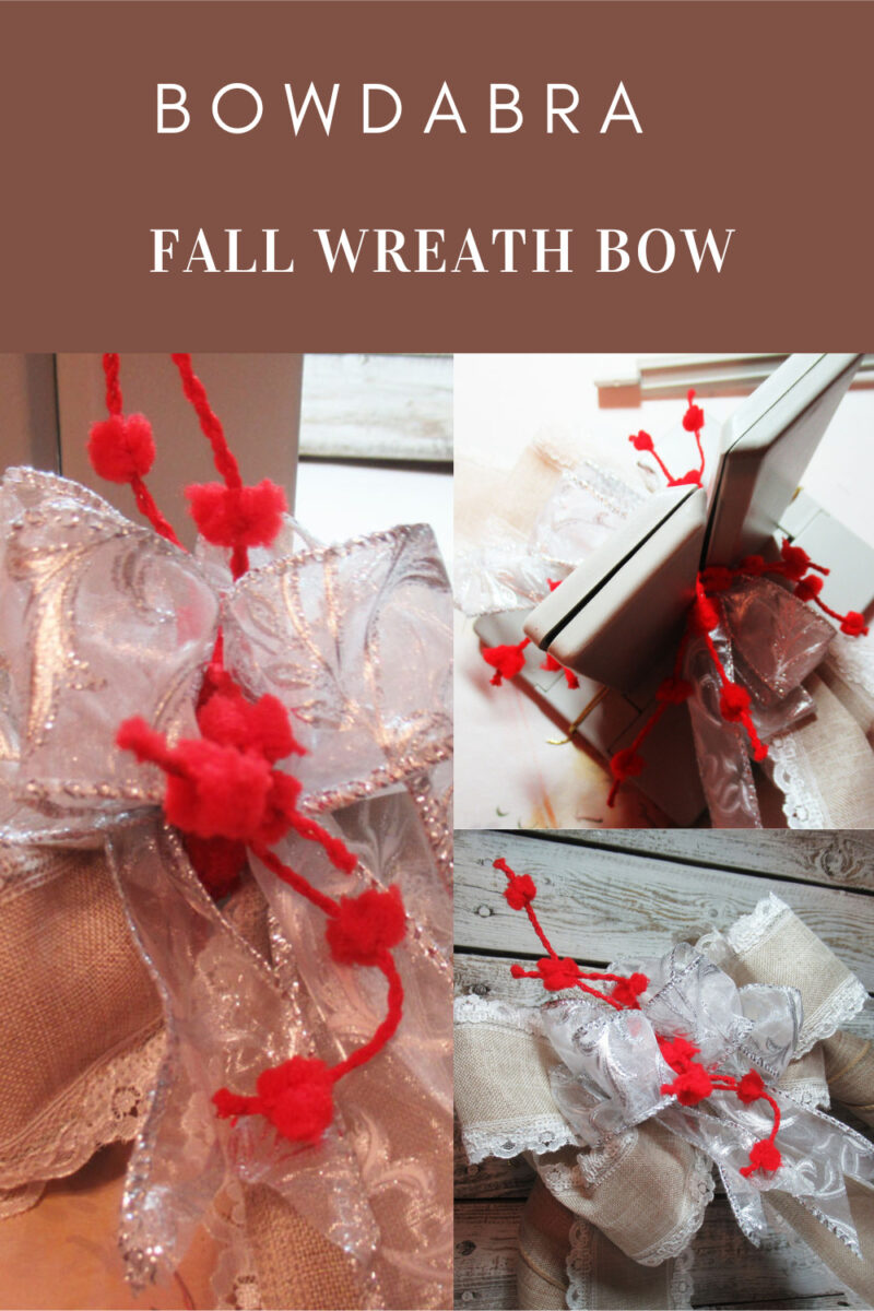 How To Make A Classic Fall Wreath Bow With Bowdabra