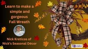 How to make a stunning fall themed wreath easily with Bowdabra