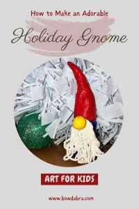 How to Make an Adorable Holiday Gnome Using Air-dry Clay