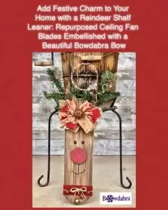 How to make the best holiday decor from a ceiling fan blade
