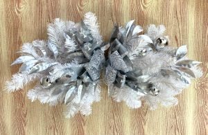 Make some holiday magic with the best white pine swag bow