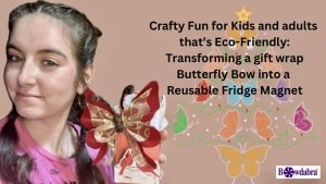 How to make a unique kid friendly butterfly gift bow