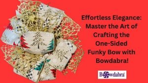 How to video – Make an epic one-sided funky bow