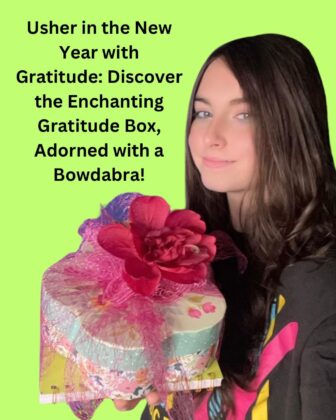 New Year's gratitude box