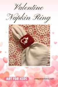 How to Make Elegant Valentine Napkin Rings for a Cozy Dinner