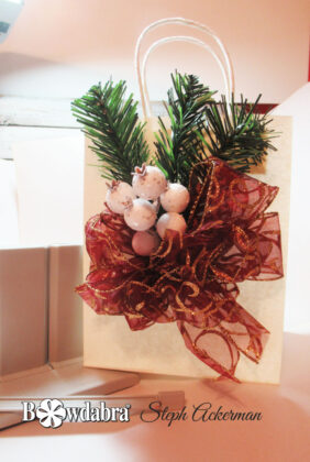 holiday gift bag