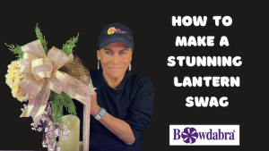 How to make a Stunning Swag with Bowdabra