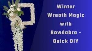 Watch how to easily whip up some winter wreath magic!