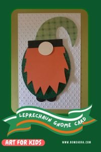 How to Make a Paper Pieced Lucky Leprechaun Gnome Greeting Card