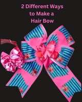 2 hair bows