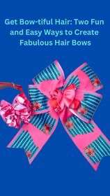 2 hair bows