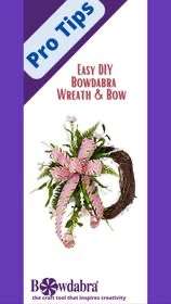 easy wreath-making tips