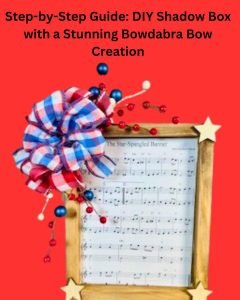 Easy DIY: How to Make an awesome Patriotic Decor Piece
