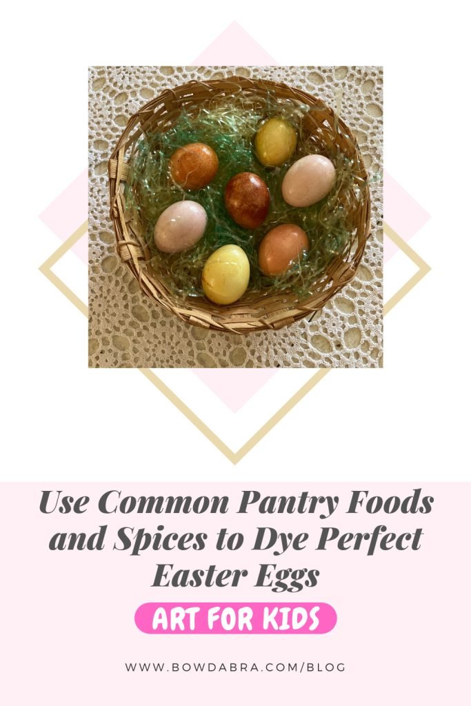 Naturally Dyed Easter Eggs