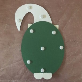 Position Pop Dots on Reverse Side of Gnome