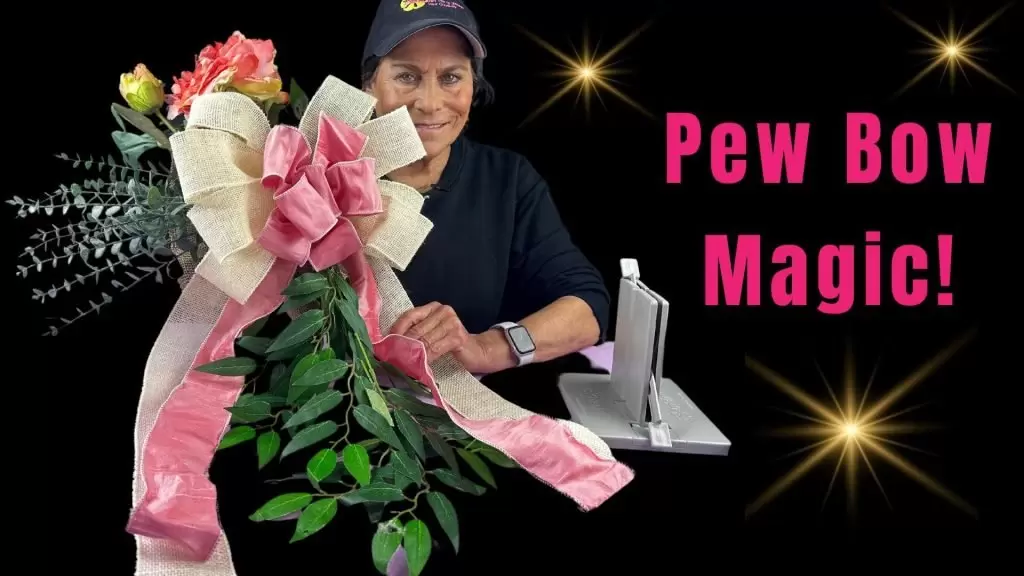 How to Make the best Pew Bow with Bowdabra