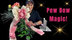 How to Make the best Pew Bow with Bowdabra