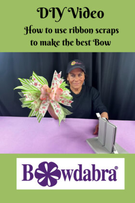 ribbon scraps bow