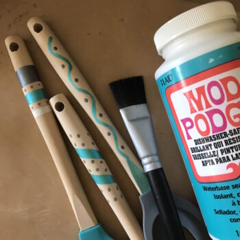 Apply Coat of ModPodge