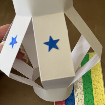 Decorate Lantern with Stars