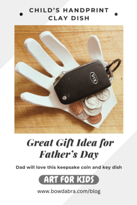 How to Make the Perfect Clay Handprint Dish for Dad’s Keys and Coins
