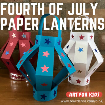 Fourth of July Paper Lanterns (Instagram)