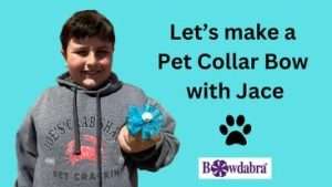 How to Make the Cutest Pet Collar Bow with Bowdabra
