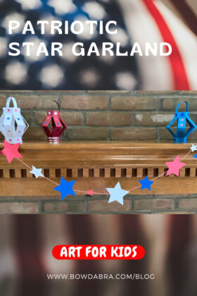 Patriotic Star Garland