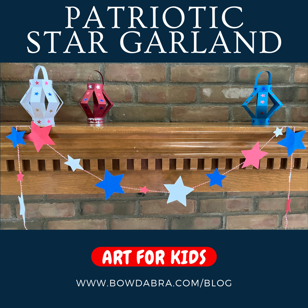 Patriotic Star Garland (Instagram)