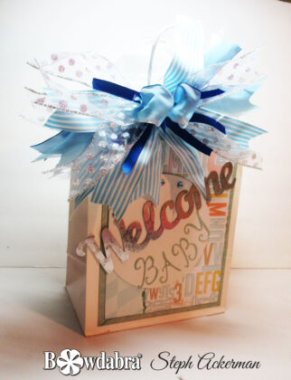 perfect gift bag bow