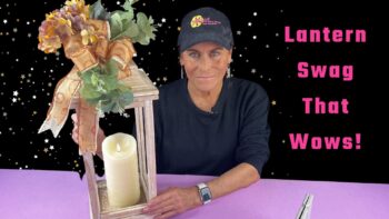 stunning lantern swag