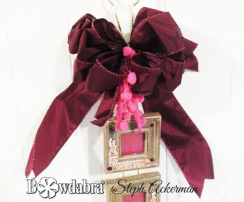 decorated hanging frame