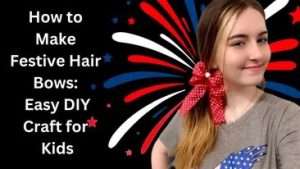 Video How To – Make A Fun And Festive Hair Bow