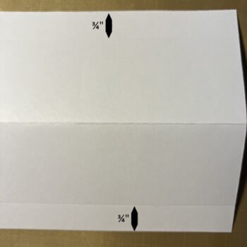 Score Line at Top and Bottom