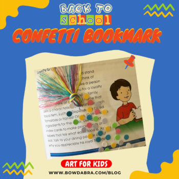 Back to School Confetti Bookmark (Instagram)