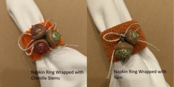 Chenille Stems and Yarn Options