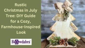 patchwork winter tree