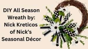 How to Make a elegant All-Season Wreath with Bowdabra