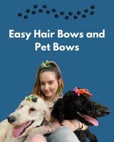 matching hair and pet bows