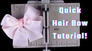 Video how to – the easy way to create Hair bow magic