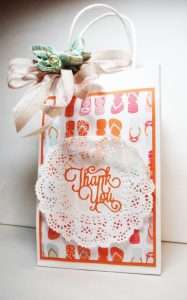 How to make this simple yet beautiful Thank You Gift Bag