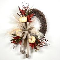 easy fall wreath