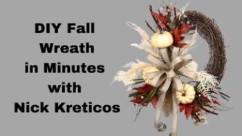 How to Make the best Easy Fall Wreath in Minutes