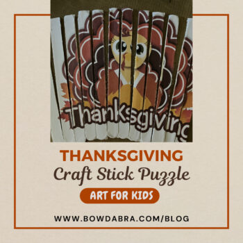 Thanksgiving Craft Stick Puzzle (Instagram)