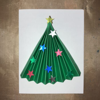 Decorate Tree with Adhesive Stars