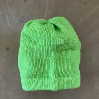 Turn Sock Right Side Out to Make Ski Hat